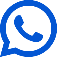 Blue WhatsApp Icon